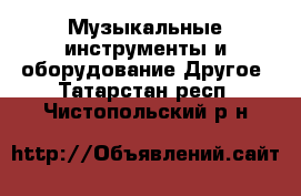 Музыкальные инструменты и оборудование Другое. Татарстан респ.,Чистопольский р-н